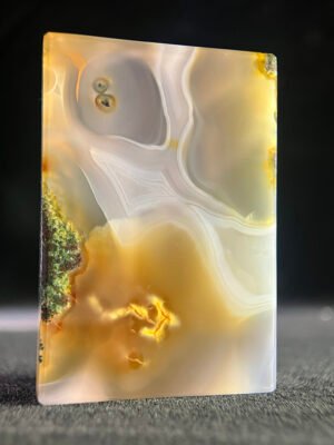 主 Magical Color & Spirit Agate Peace Pendant